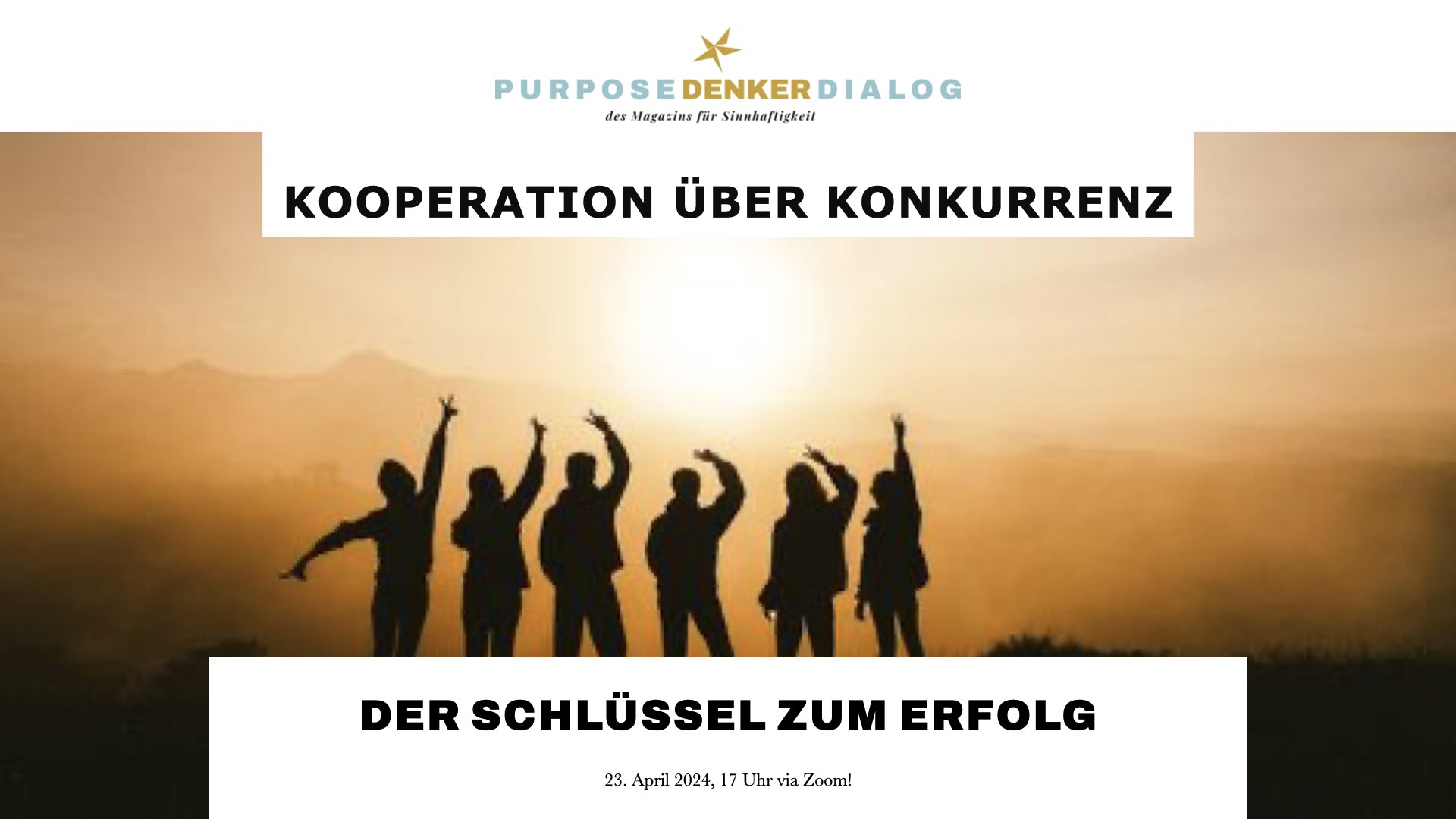 KOOPERATION ÜBER KONKURRENZ - DER SCHLÜSSEL ZUM ERFOLG!